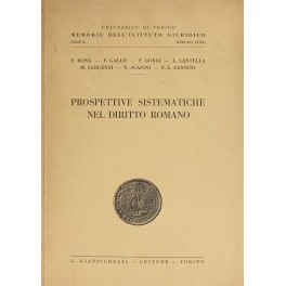 Prospettive sistematiche nel diritto romano