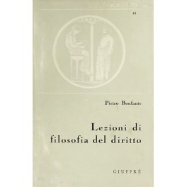 Lezioni di filosofia del diritto. 
