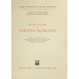 Istituzioni di diritto romano Istituzioni di diritto romano