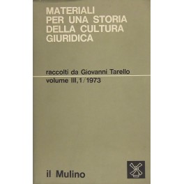 Materiali per una storia della cultura giuridica Materiali per una storia della cultura giuridica