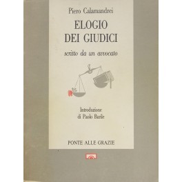 Elogio dei giudici scritto da un avvocato. 