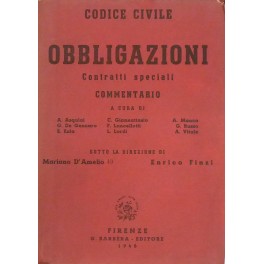 Codice civile. Libro delle obbligazioni. Commentario Codice civile. Libro delle obbligazioni. Commentario