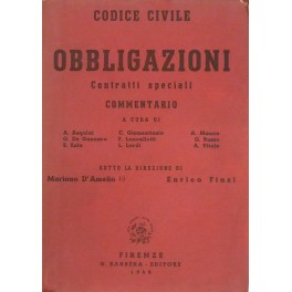 Codice civile. Libro delle obbligazioni. Commentario