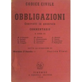 Codice civile. Libro delle obbligazioni. Commentario