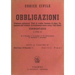 Codice civile. Libro delle obbligazioni. Commentario