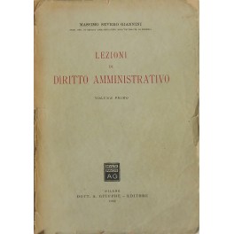 Lezioni di diritto amministrativo