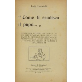 Come ti erudisco il pupo... 