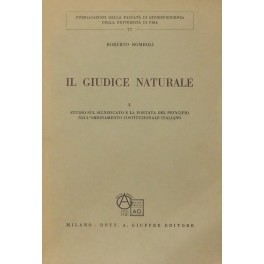 Il giudice naturale