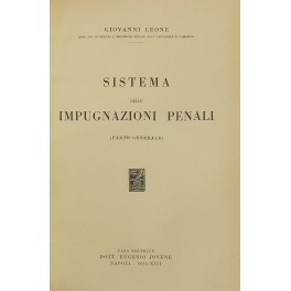 Sistema di impugnazioni penali