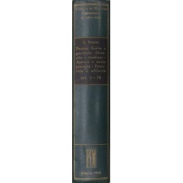 Persone fisiche e giuridiche. Domicilio e residenza. Assenza e morte presunta. Parentela e affinità. Art. 1-78