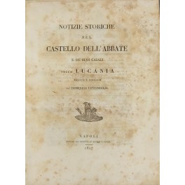 Notizie storiche del Castello dell'Abbate Notizie storiche del Castello dell'Abbate
