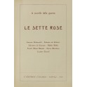 Le novelle della guerra le sette rose. Antonio Bel