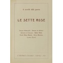 Le novelle della guerra le sette rose. Antonio Bel