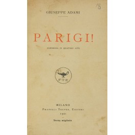 Parigi! Commedia in quattro atti