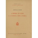 L'opera di Livio e la moderna critica storica