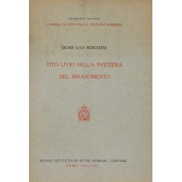 Tito Livio nella Svizzera del Rinascimento