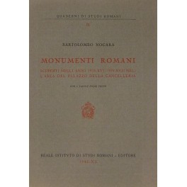 Monumenti romani scoperti negli anni 1938-1939 
