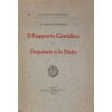 Il rapporto giuridico tra il Deputato e lo Stato