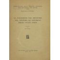 La posizione dei ministri nel sistema di governo d