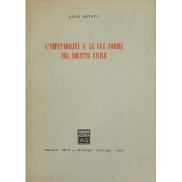 L'imputabilità e le sue forme nel diritto civile