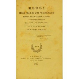 Elogi del signor Thomas membro dell'Accademia francese