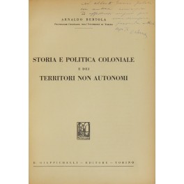 Storia e politica coloniale e dei territori non autonomi