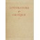 Litterature et critique. Illustrations de Brunelle