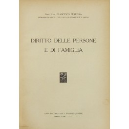 Diritto delle persone e di famiglia