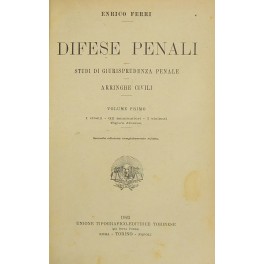Difese penali. Studi di giurisprudenza penale. Arringhe civili Difese penali. Studi di giurisprudenza penale. Arringhe civili