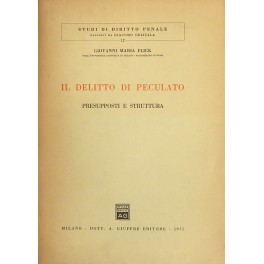 Il delitto di peculato