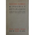 Ingiuria e diffamazione. Sistema dei delitti contro l'onore secondo il Codice penale italiano