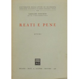 Reati e pene. Studi