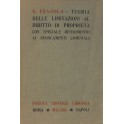 Teoria delle limitazioni amministrative al diritto di proprietà 