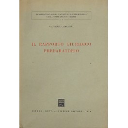 Il rapporto giuridico preparatorio