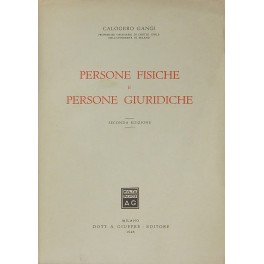 Persone fisiche e persone giuridiche