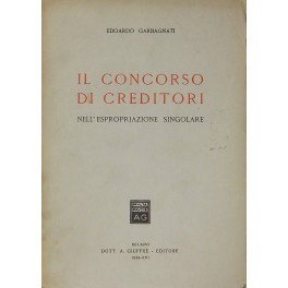 Il concorso di creditori nell'espropriazione singolare