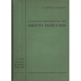 I concetti fondamentali del diritto tributario