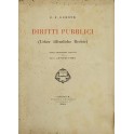 Diritti pubblici. (Ueber offentliche Rechte). Prim