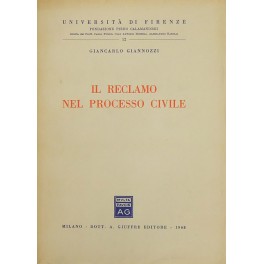 Il reclamo nel processo civile