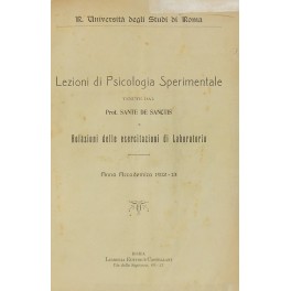 Lezioni di psicologia sperimentale