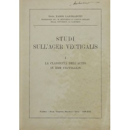 Studi sull'ager vectigalis