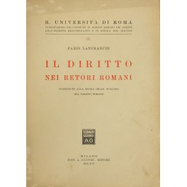 Il diritto nei retori romani