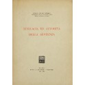 Efficacia ed autorità della sentenza