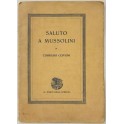 Saluto a Mussolini