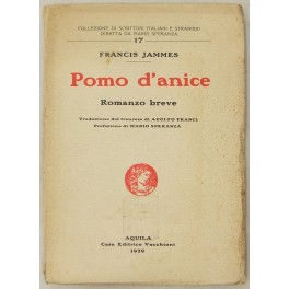 Pomo d'anice. Romanzo breve. 