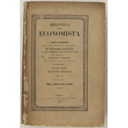 Della libertà del lavoro (Dunoyer). Delle attribuzioni razionali delle pubblica autorità (Clement) Della libertà del lavoro (Dunoyer). Delle attribuzioni razionali delle pubblica autorità (Clement)