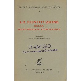 La Costituzione della Repubblica Cispadana