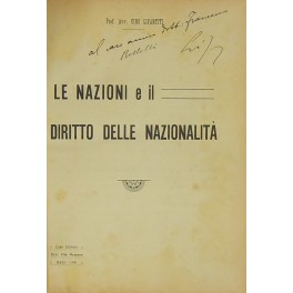 Le nazioni e il diritto delle nazionalità