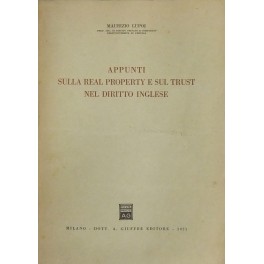 Appunti sulla real property e sul trust nel diritto inglese