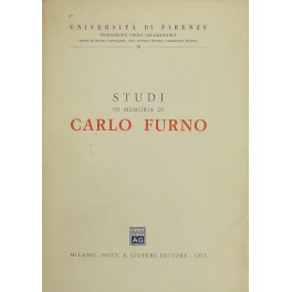 Studi in memoria di Carlo Furno